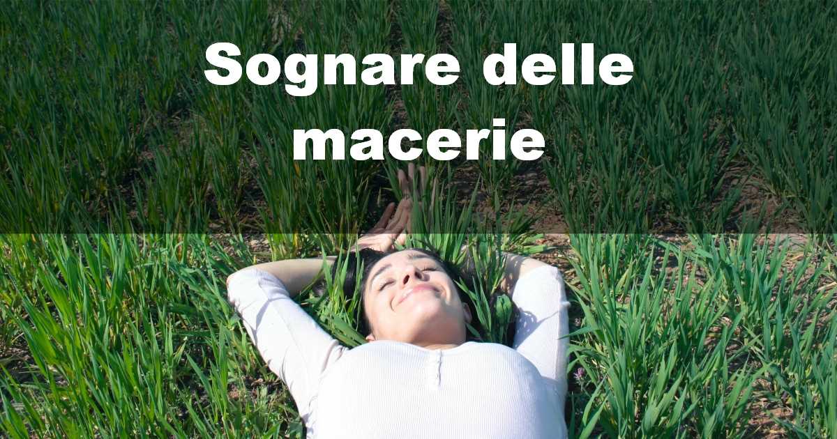 Sognare delle macerie