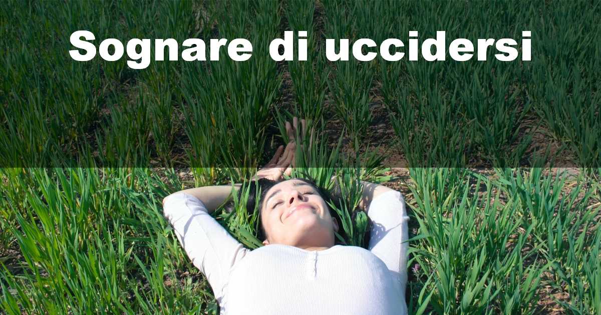 Sognare di uccidersi