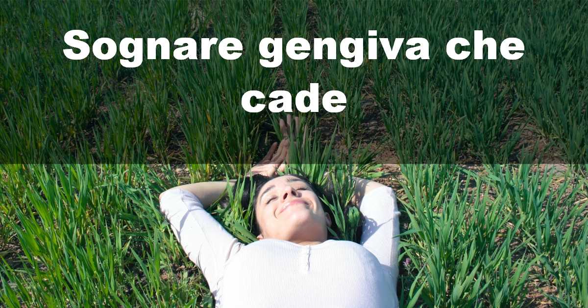 Sognare gengiva che cade