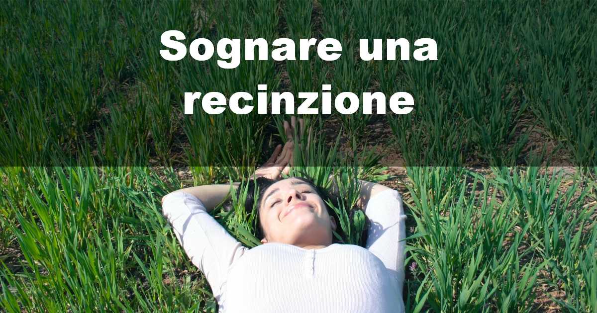 Sognare una recinzione